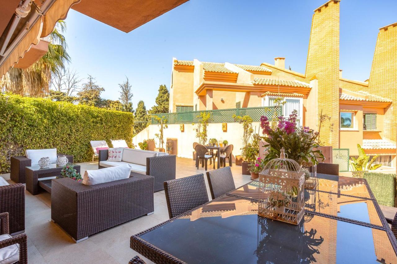 OleHolidays Adosado Mediterraneo Los Monteros 100 m playa Marbella Exterior foto